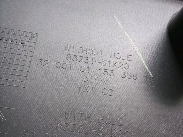 bontott OPEL AGILA Jobb hátsó Ajtó Kárpit