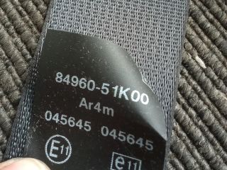 bontott OPEL AGILA Jobb hátsó Biztonsági Öv