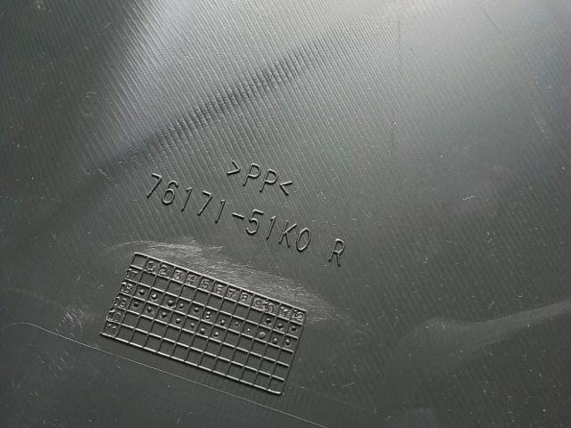 bontott OPEL AGILA Jobb hátsó Csomagtér Burkolat (Műanyag)