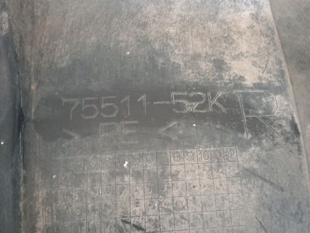 bontott OPEL AGILA Jobb hátsó Dobbetét (Kerékjárati, Műanyag)