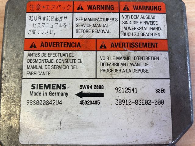 bontott OPEL AGILA Légzsák Elektronika