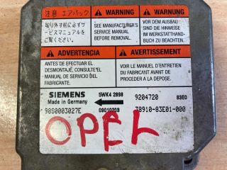 bontott OPEL AGILA Légzsák Elektronika