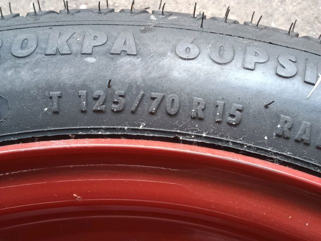 bontott OPEL AGILA Pótkerék