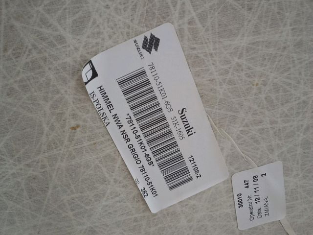 bontott OPEL AGILA Tetőkárpit