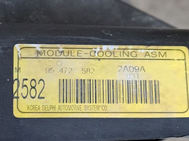 bontott OPEL ANTARA Hűtő Ventilátor(ok), Radiátor(ok) Szett