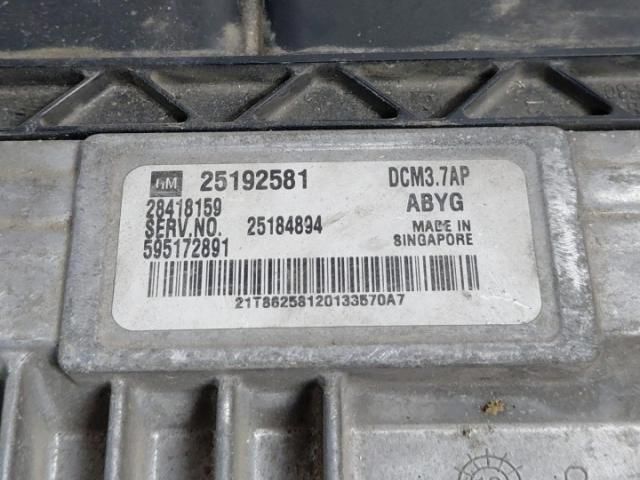 bontott OPEL ANTARA Motorvezérlő