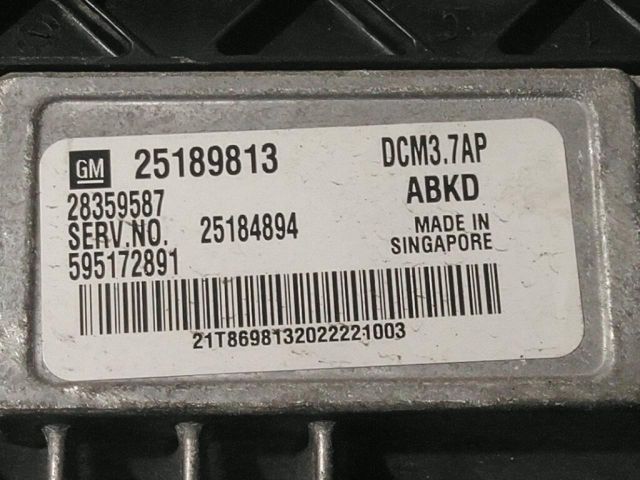 bontott OPEL ANTARA Motorvezérlő