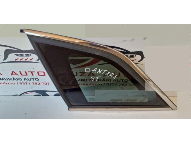 bontott OPEL ANTARA Bal C Oszlop Oldalablak Üveg