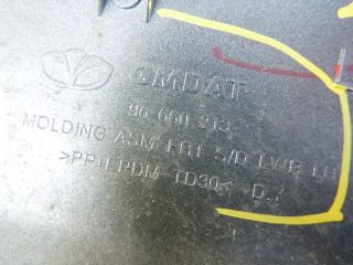 bontott OPEL ANTARA Bal első Ajtó Díszléc