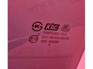 bontott OPEL ANTARA Bal hátsó Ablak