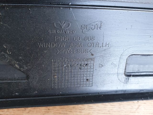 bontott OPEL ANTARA Bal hátsó Fixüveg (Ajtóban)