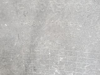 bontott OPEL ANTARA Első Lökhárító (Részeivel)