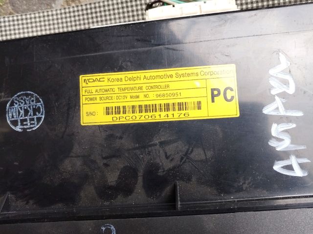 bontott OPEL ANTARA Fűtéskapcsoló (digit klímás)