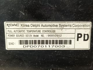 bontott OPEL ANTARA Fűtéskapcsoló (digit klímás)