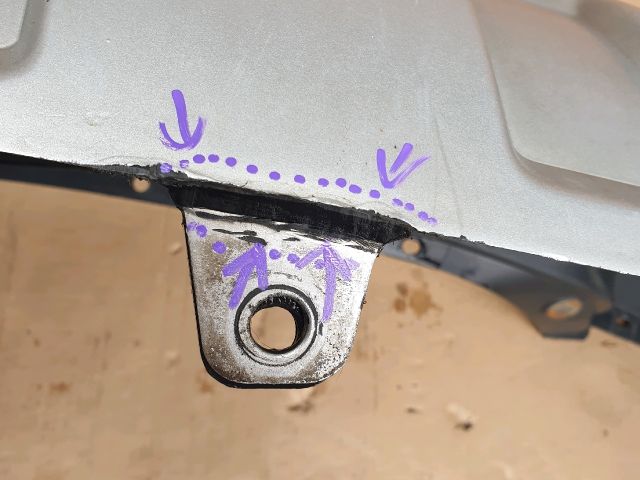 bontott OPEL ANTARA Hátsó Lökhárító (Részeivel)