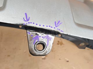 bontott OPEL ANTARA Hátsó Lökhárító (Részeivel)