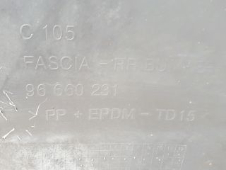 bontott OPEL ANTARA Hátsó Lökhárító (Részeivel)