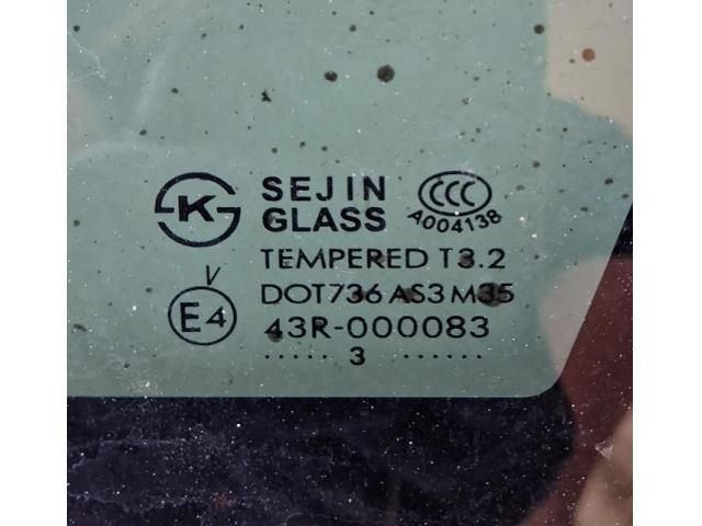 bontott OPEL ANTARA Jobb C Oszlop Oldalablak Üveg