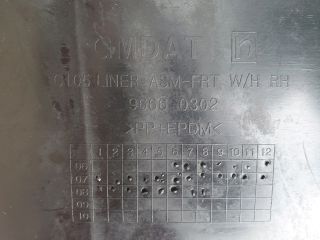 bontott OPEL ANTARA Jobb első Dobbetét (Kerékjárati, Műanyag)