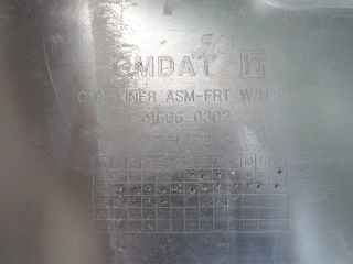 bontott OPEL ANTARA Jobb első Első Dobbetét (Kerékjárati, Műanyag)