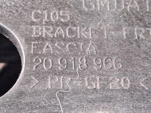 bontott OPEL ANTARA Jobb első Oldal Lökhárító Tartó (Műanyag)