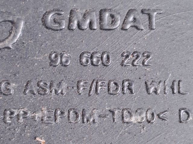 bontott OPEL ANTARA Jobb első Sárvédő Díszléc