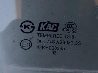 bontott OPEL ANTARA Jobb hátsó Ablak