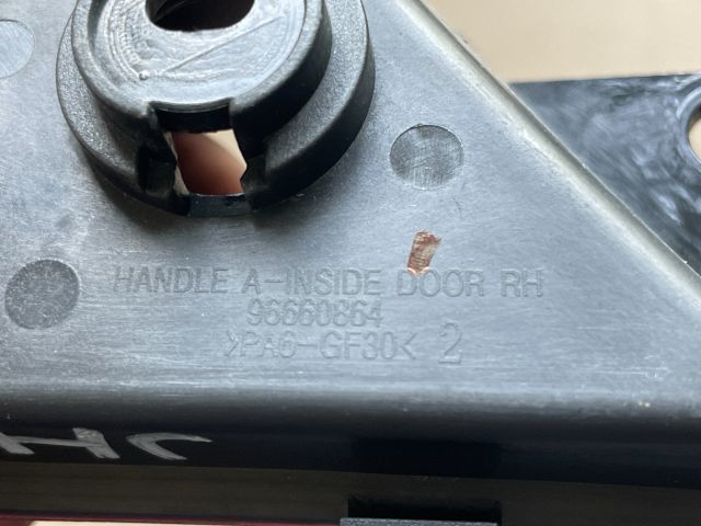 bontott OPEL ANTARA Jobb hátsó Belső Kilincs