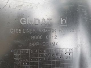 bontott OPEL ANTARA Jobb hátsó Dobbetét (Kerékjárati, Műanyag)