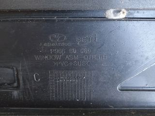 bontott OPEL ANTARA Jobb hátsó Fixüveg (Ajtóban)