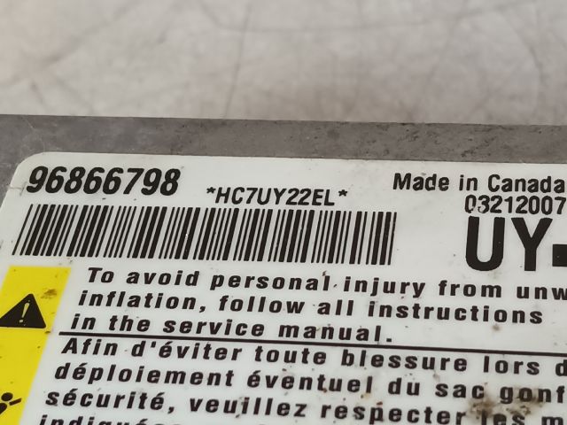 bontott OPEL ANTARA Légzsák Elektronika