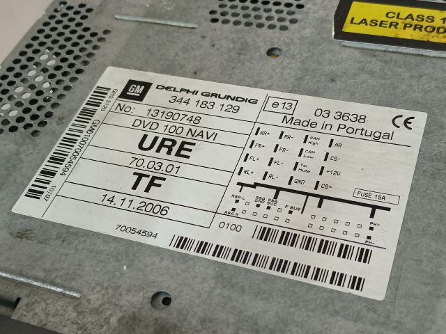 bontott OPEL ANTARA Rádió / CD