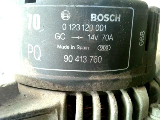 bontott OPEL ASTRA F Generátor