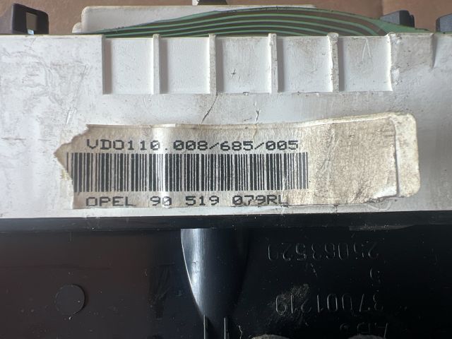 bontott OPEL ASTRA F Kilométeróra