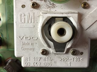 bontott OPEL ASTRA F Kilométeróra