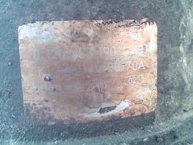 bontott OPEL ASTRA F Generátor