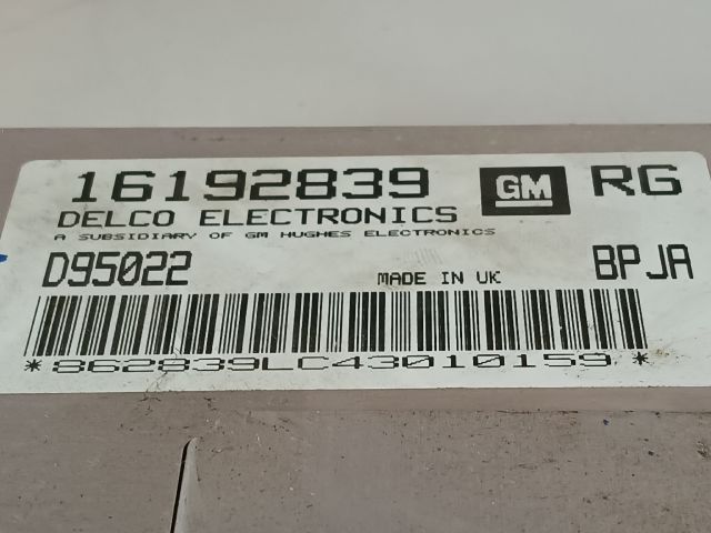 bontott OPEL ASTRA F Motorvezérlő