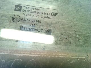 bontott OPEL ASTRA F Bal első Ablak