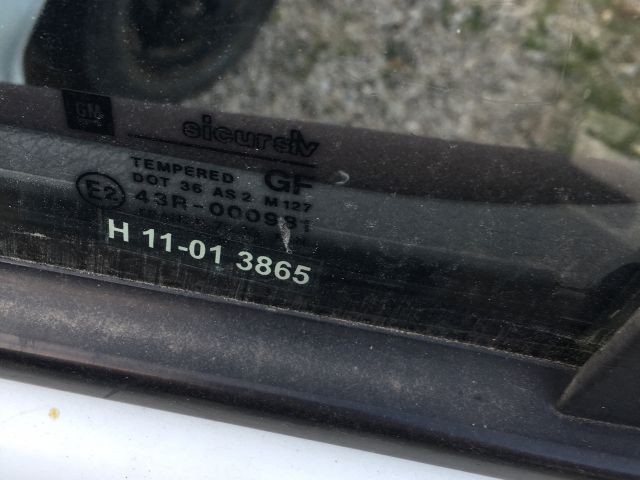 bontott OPEL ASTRA F Bal hátsó Ablak