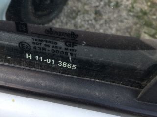 bontott OPEL ASTRA F Bal hátsó Ablak