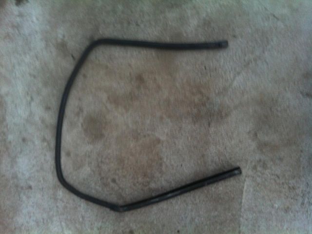 bontott OPEL ASTRA F Bal hátsó Ajtó Szigetelés