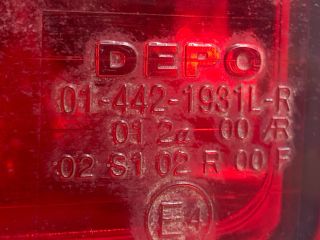 bontott OPEL ASTRA F Bal Hátsó Lámpa