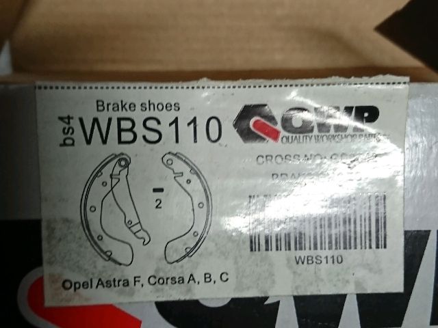 bontott OPEL ASTRA F Fékpofa