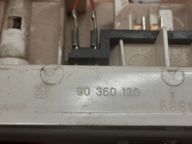 bontott OPEL ASTRA F Fűtéskapcsoló (Nem klímás)