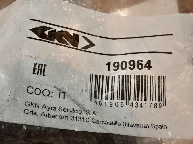 bontott OPEL ASTRA F Hátsó Féltengely Gumiharang