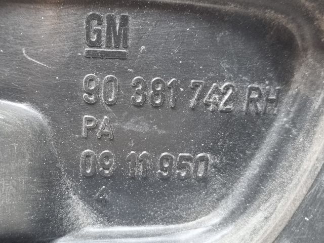 bontott OPEL ASTRA F Jobb hátsó Belső Kilincs