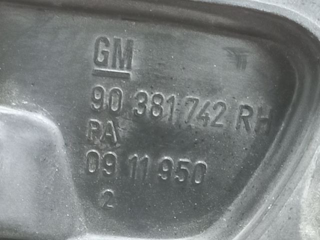 bontott OPEL ASTRA F Jobb hátsó Belső Kilincs