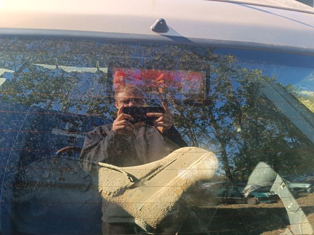 bontott OPEL ASTRA F Jobb hátsó Fixüveg (Ajtóban)