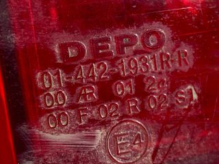 bontott OPEL ASTRA F Jobb Hátsó Lámpa