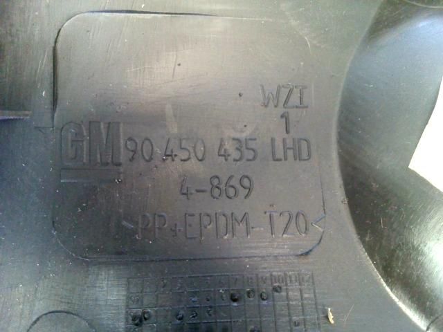 bontott OPEL ASTRA F Középkonzol Keret